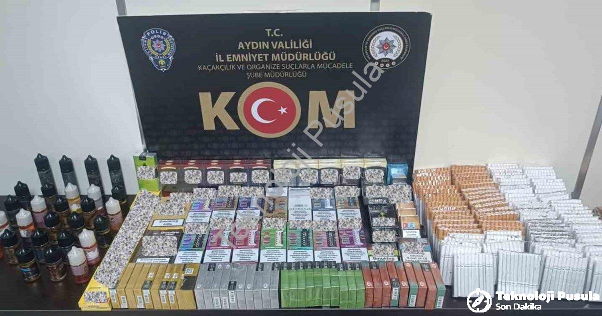 "Aydın İncirliova'da Kaçakçılık Operasyonu: Binlerce Ürün Ele Geçirildi" başlıklı haber için fotorea