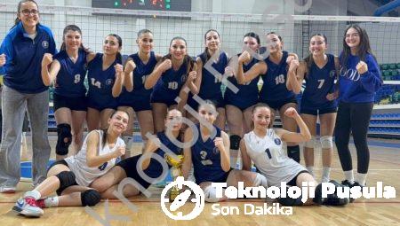 Kütahya Belediyespor Genç Kızlar Voleybolda Zafer Kazandı