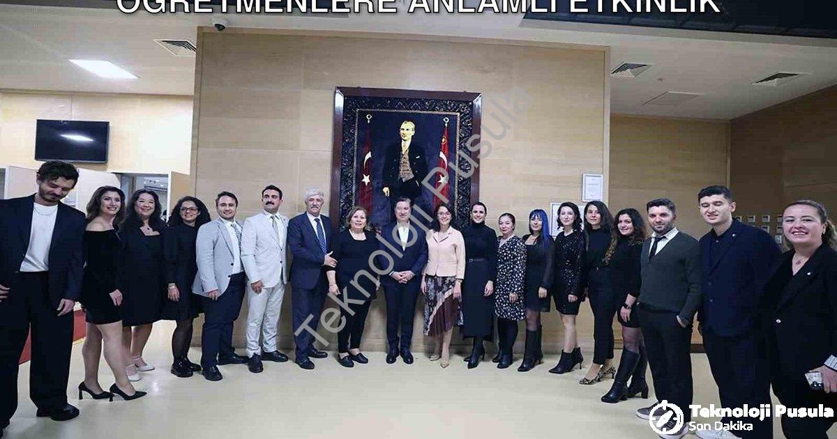 "Muğla Büyükşehir Belediyesi'nden Öğretmenlere Anlamlı Etkinlik" başlıklı haber için fotorealistik,