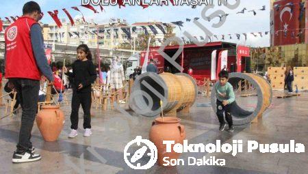 Geleneksel Oyunlar Tırı Aydın’da Eğlence Dolu Anlar Yaşattı