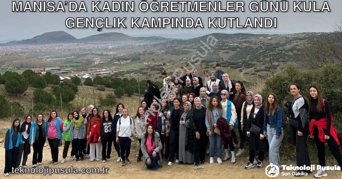 "Manisa’da Kadın Öğretmenler Günü Kula Gençlik Kampında Kutlandı" başlıklı haber için fotorealistik,