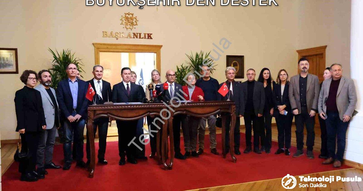 "Muğla’da 17 Antik Kent Kazısına Büyükşehir’den Destek" başlıklı haber için fotorealistik, profesyon