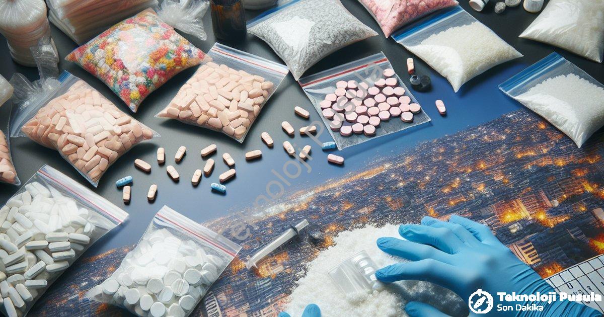 "İzmir'de Uyuşturucuya Büyük Darbe: Binlerce Hap ve Metamfetamin Yakalandı" başlıklı haber için foto