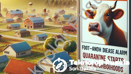 Kuyucak’ta Şap Hastalığı Alarmı: 20 Mahallede Karantina Başladı