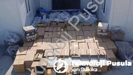 Aydın ve İzmir’de Dev Kaçakçılık Operasyonu: Tonlarca Tütün Yakalandı