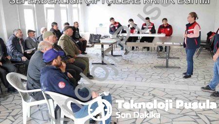 Afyonkarahisar’da Tarımsal Üretim Seferberliği: Çiftçilere Kritik Eğitim