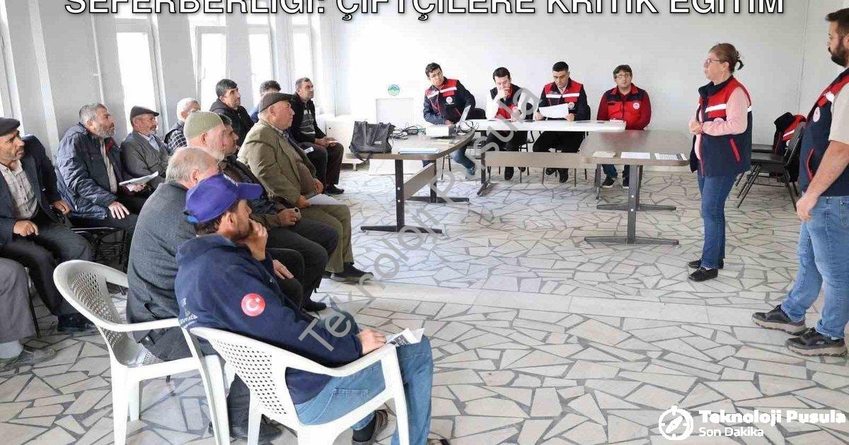 "Afyonkarahisar’da Tarımsal Üretim Seferberliği: Çiftçilere Kritik Eğitim" başlıklı haber için fotor