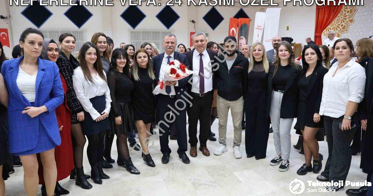 "Yunusemre Belediyesi’nden Eğitim Neferlerine Vefa: 24 Kasım Özel Programı" başlıklı haber için foto