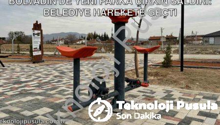 Bolvadin’de Yeni Parka Çirkin Saldırı: Belediye Harekete Geçti