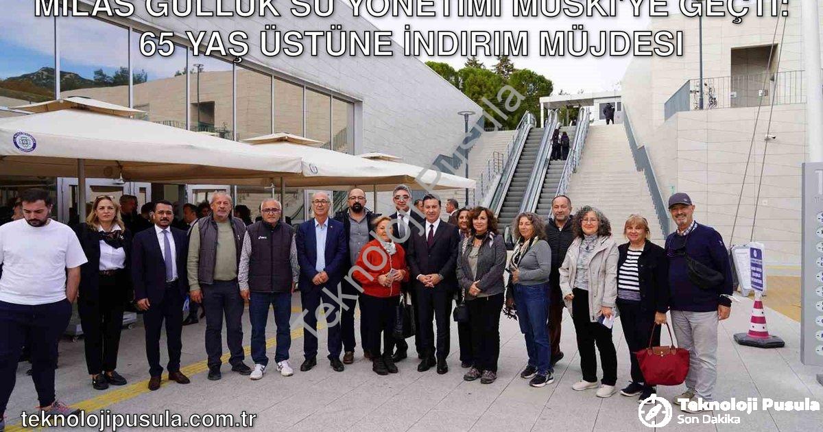 "Milas Güllük Su Yönetimi MUSKİ'ye Geçti: 65 Yaş Üstüne İndirim Müjdesi" başlıklı haber için fotorea
