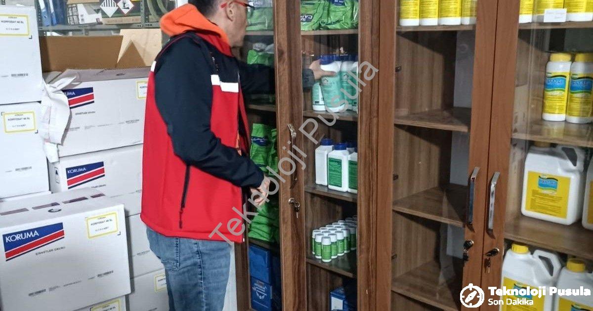 "Uşak'ta Zirai İlaç Bayilerine Sıkı Denetim: Gıda Güvenliği İçin Önlem" başlıklı haber için fotoreal