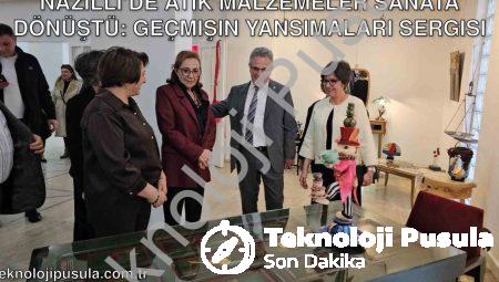 Nazilli’de Atık Malzemeler Sanata Dönüştü: Geçmişin Yansımaları Sergisi
