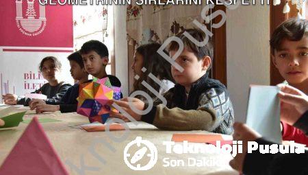 MSKÜ’de Çocuklar Origami Sanatıyla Geometrinin Sırlarını Keşfetti