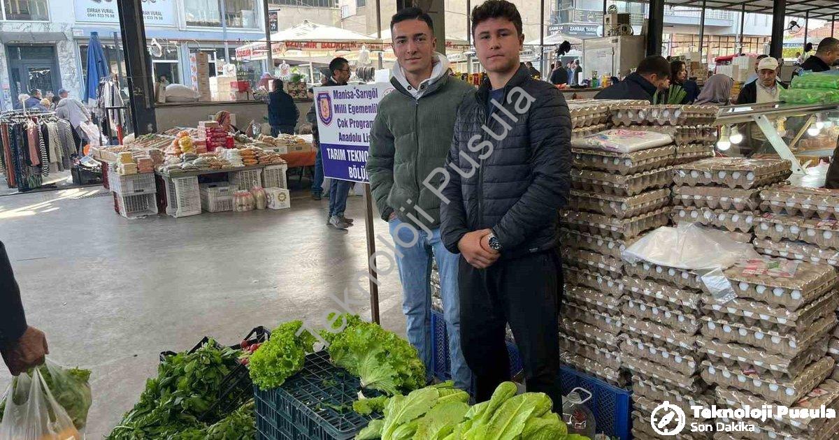 "Tarım Lisesi Öğrencileri Hem Üretiyor Hem de Okullarına Can Suyu Oluyor" başlıklı haber için fotore