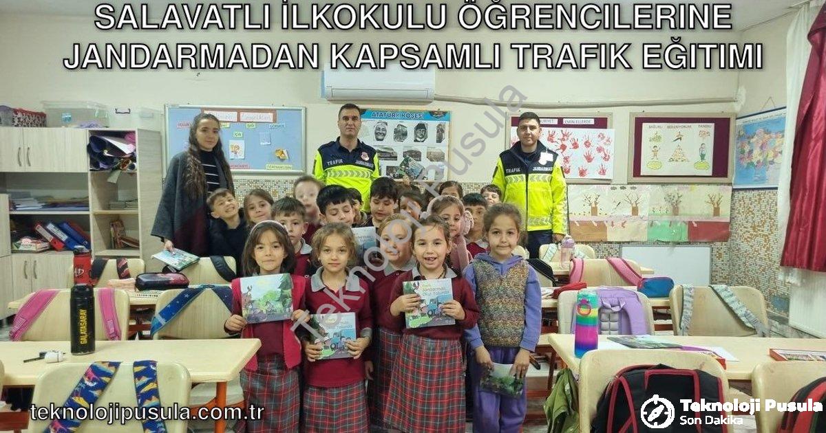"Salavatlı İlkokulu Öğrencilerine Jandarmadan Kapsamlı Trafik Eğitimi" başlıklı haber için fotoreali