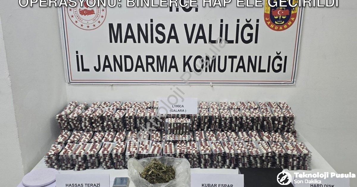 "Manisa Turgutlu'da Dev Uyuşturucu Operasyonu: Binlerce Hap Ele Geçirildi" başlıklı haber için fotor