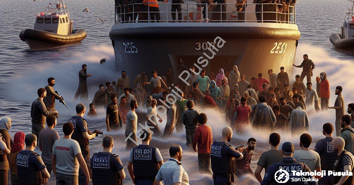 "İzmir Açıklarında Hareketli Saatler: 120 Düzensiz Göçmen Hakkında İşlem Yapıldı" başlıklı haber içi