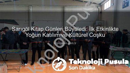 Sarıgöl 1. Kitap Günleri Edebiyatseverlerden Tam Not Aldı: Yazar ve Okur Buluşması Büyük İlgi Gördü