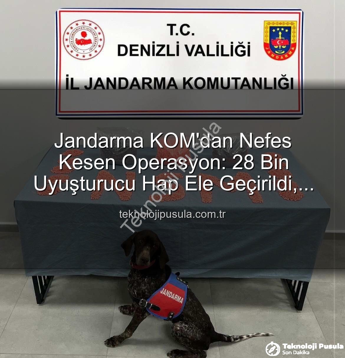 uyuşturucu hap operasyonu - Jandarma KOM'dan Nefes Kesen Operasyon: 28 Bin Uyuşturucu Hap Ele Geçirildi, Zehir Taciri Tutuklandı!