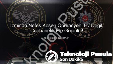 İzmir’de Ev Değil Cephanelik! Polis Operasyonuyla Çok Sayıda Silah ve Uyuşturucu Ele Geçirildi