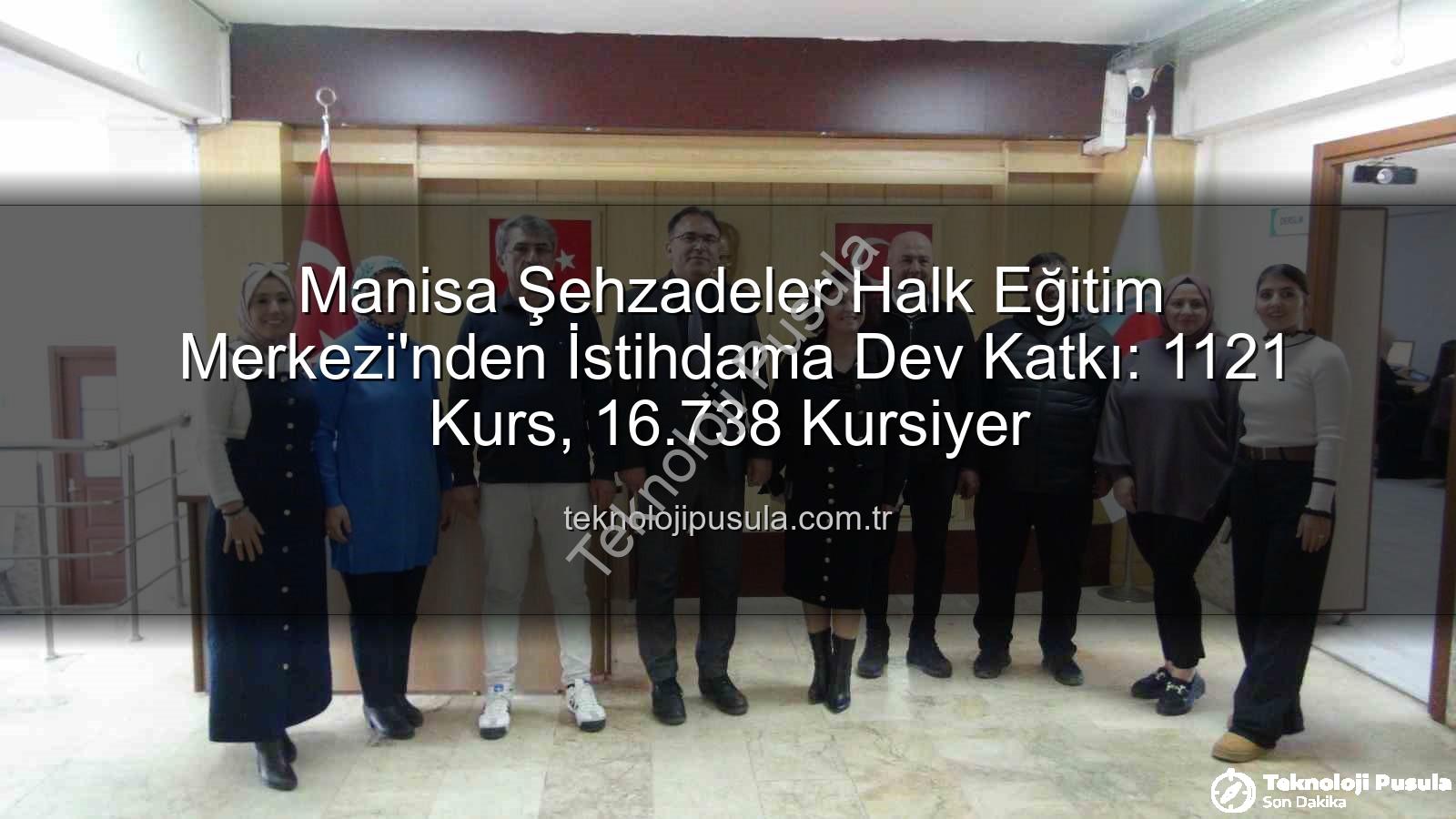 Halk eğitim istihdam - Manisa Şehzadeler Halk Eğitim Merkezi'nden İstihdama Dev Katkı: 1121 Kurs, 16.738 Kursiyer