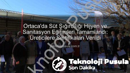 Ortaca’da Süt Sığırcılığı Hijyen ve Sanitasyon Eğitimleri Tamamlandı: Üreticilere Sertifikaları Verildi